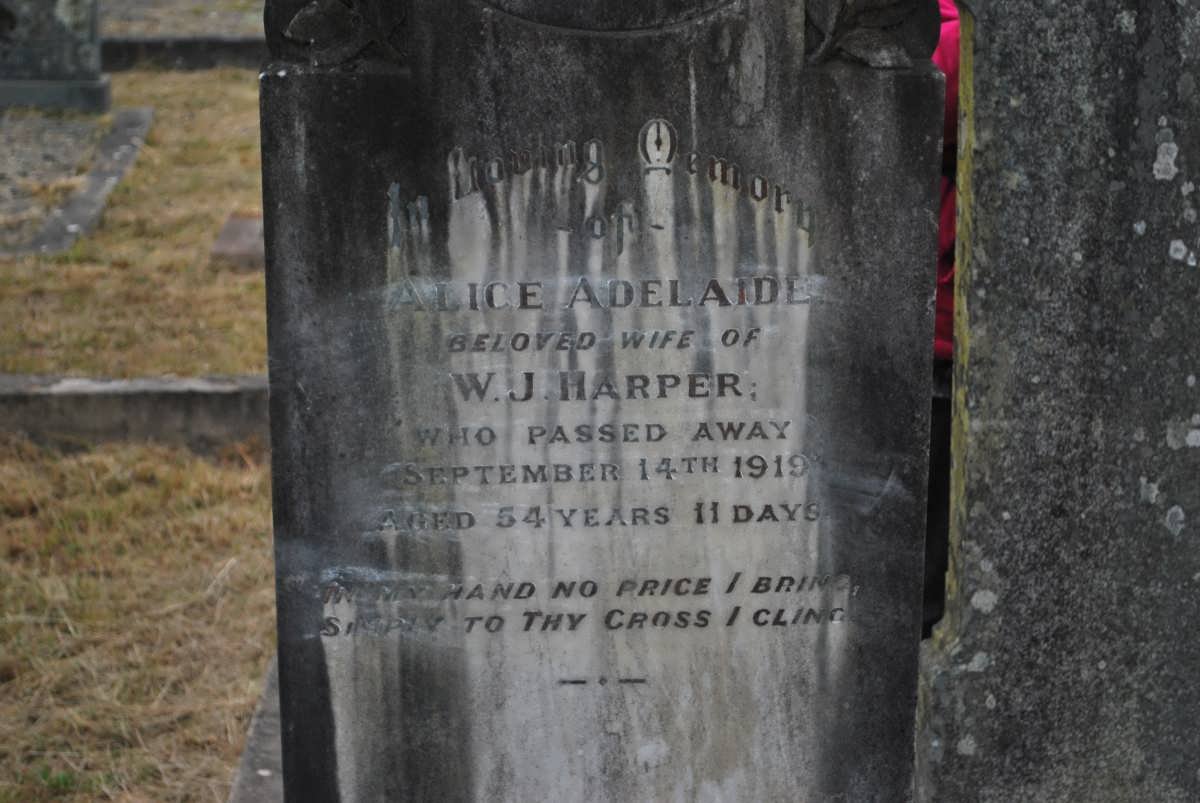 HARPER Alice Adelaide -1919