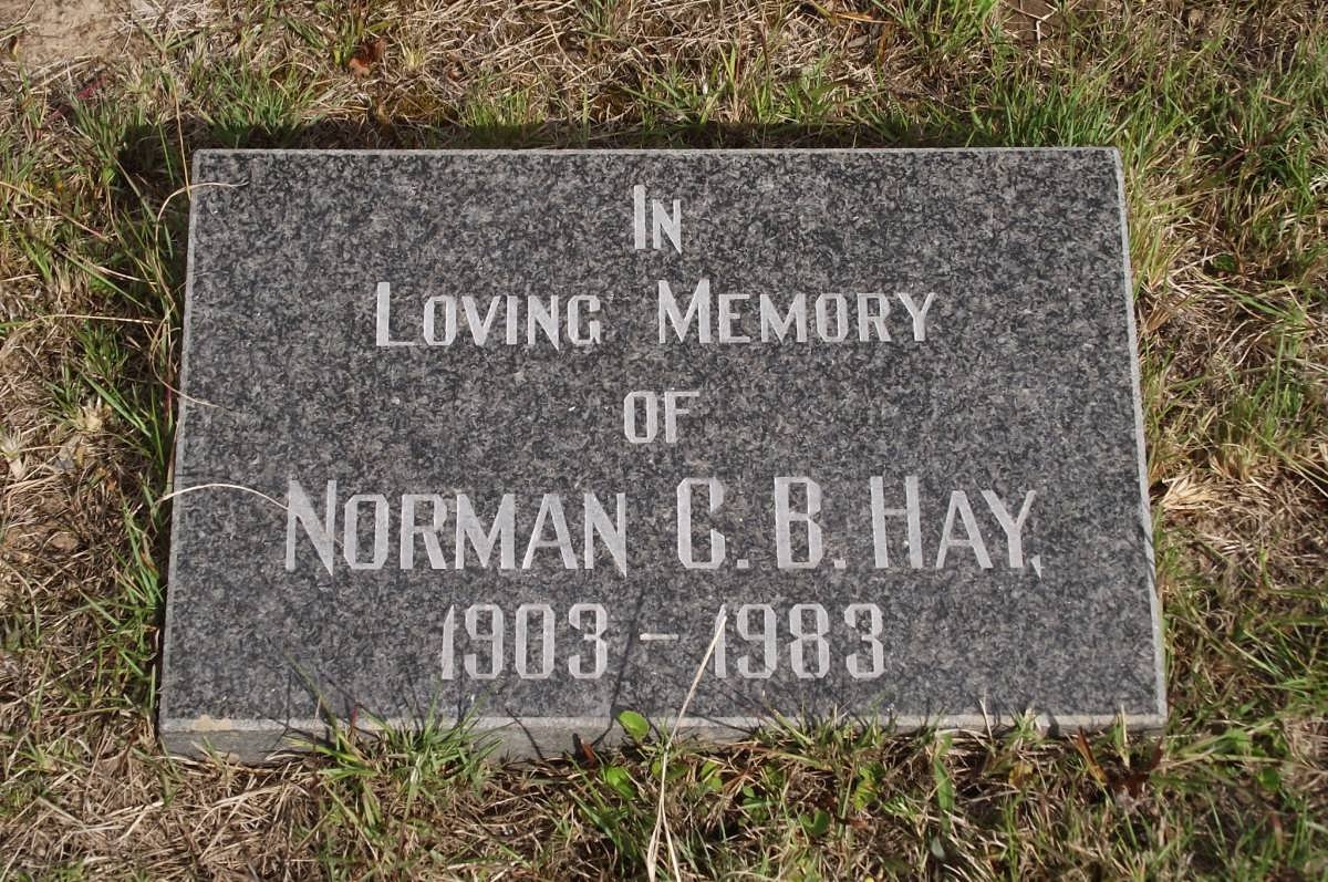 HAY Norman C.B. 1903-1983