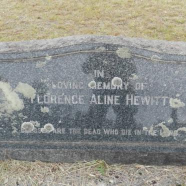 HEWITT Florence Aline