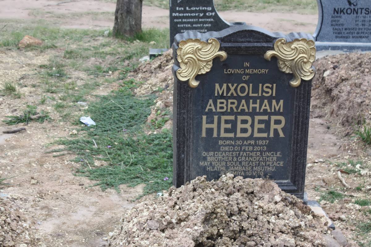 HEBER Mxolisi Abraham 1937-2013