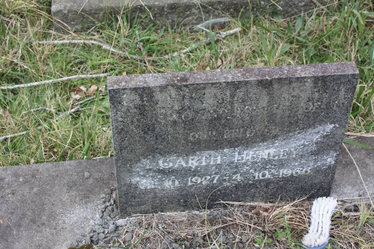 HENLEY Garth 1927-1966