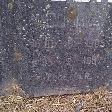 HENDERSON Connie 1905-1987