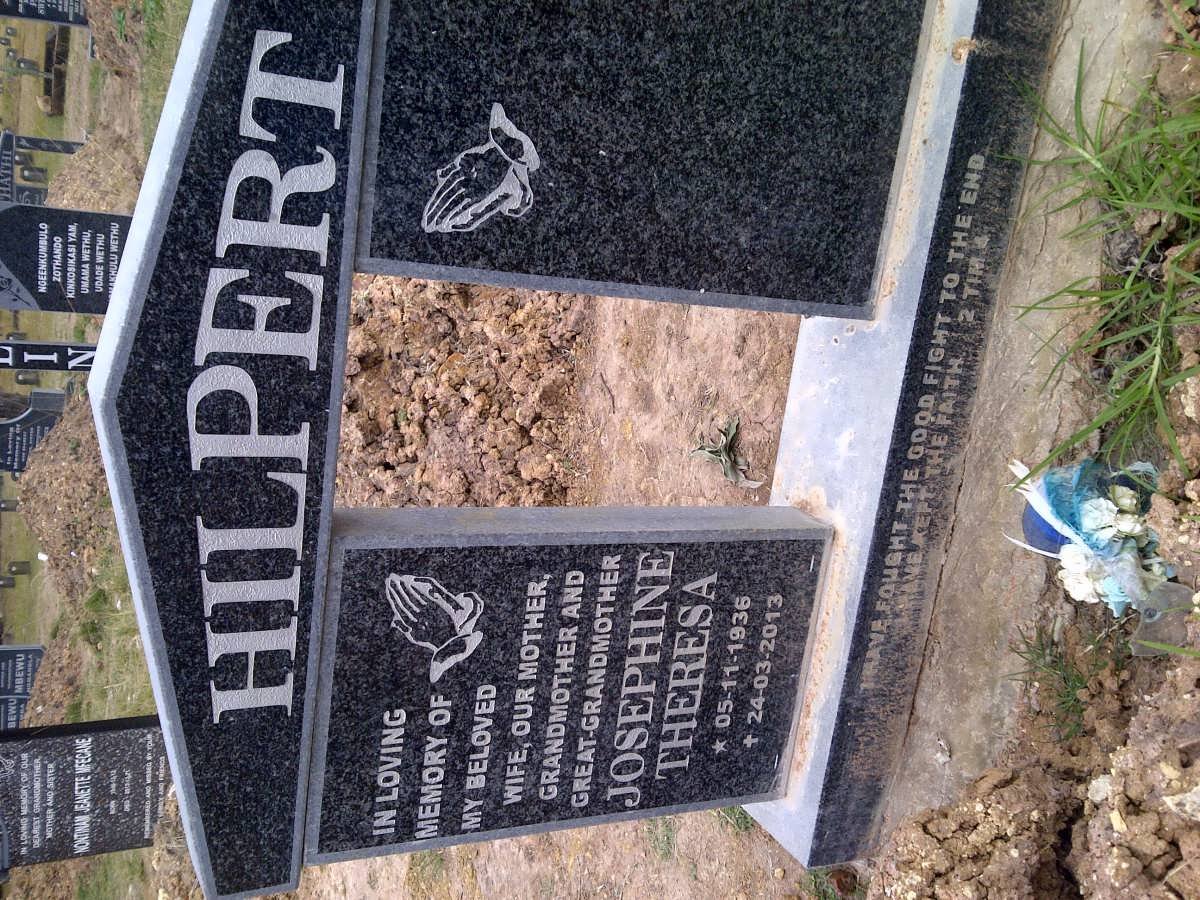 HILPERT Josephine Theresa 1936-2013
