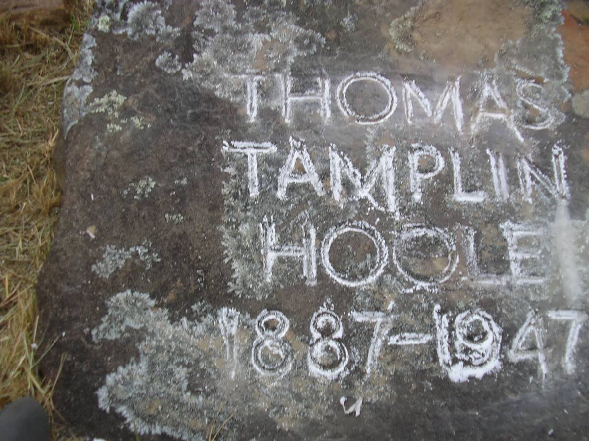 HOOLE Thomas Tamplin 1887-1947