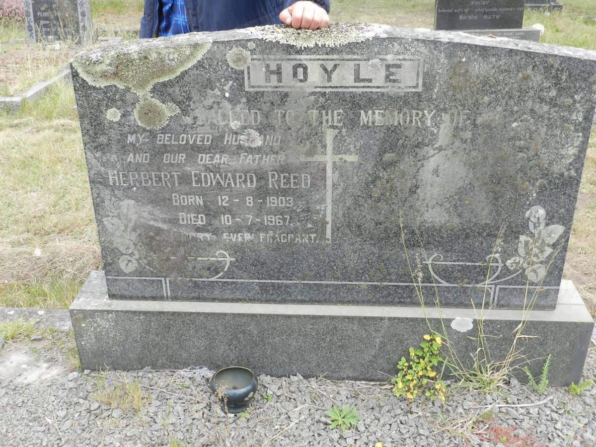 HOYLE Herbert Edward Reed 1903-1967