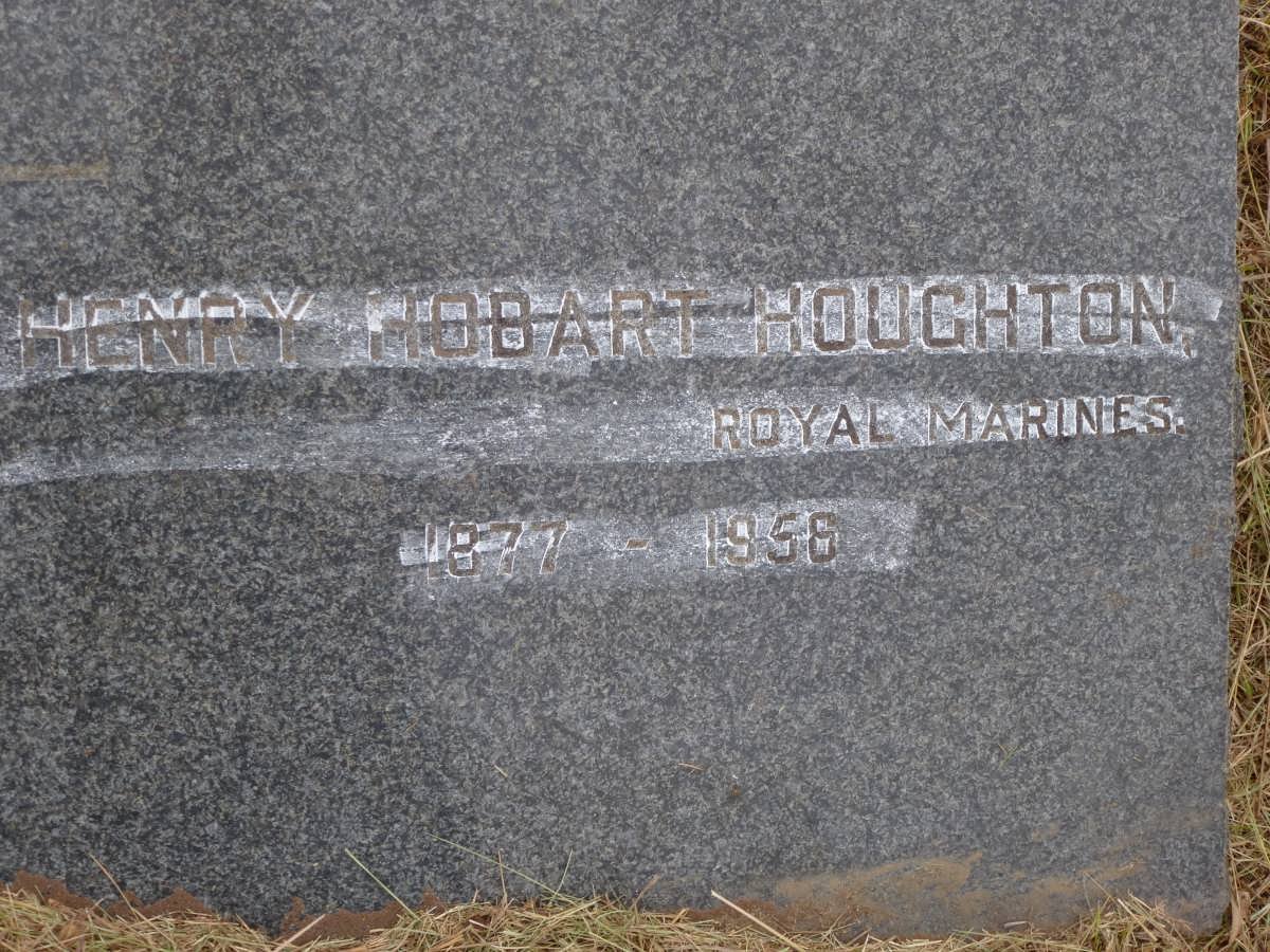 HOUGHTON Henry Hobart 1877-1956