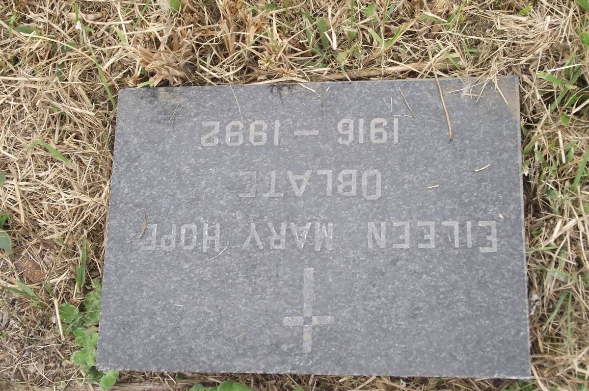 HOPE Eileen Mary 1916-1992