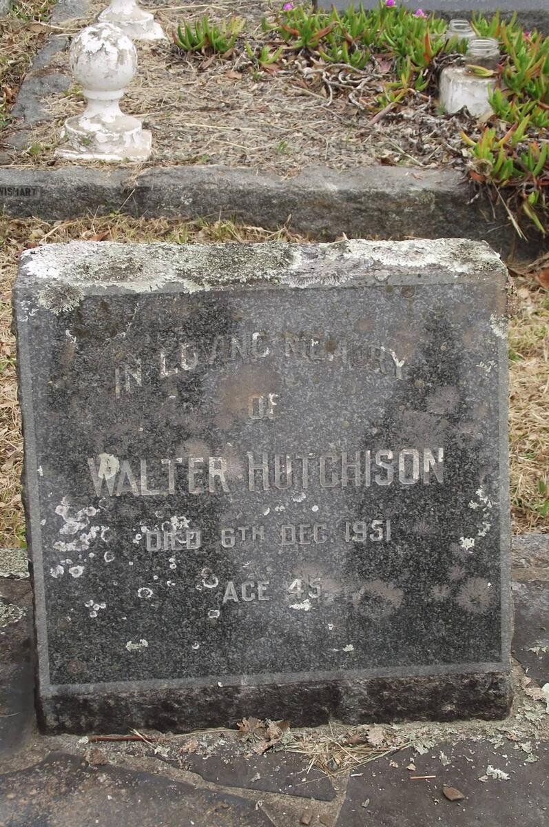 HUTCHISON Walter -1951