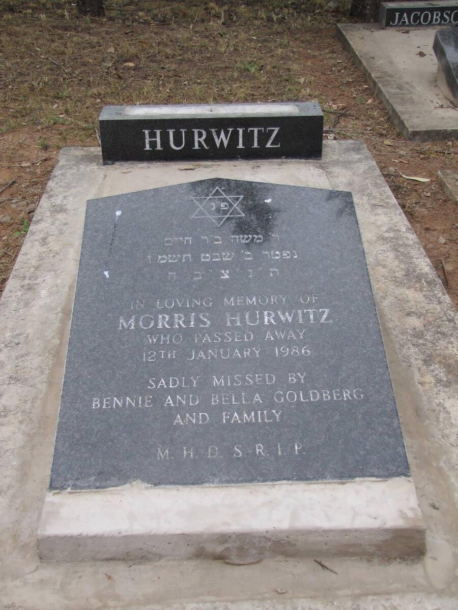 HURWITZ Morris -1986