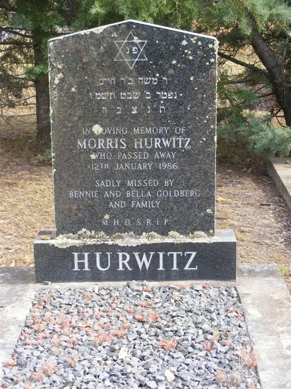HURWITZ Morris -1986