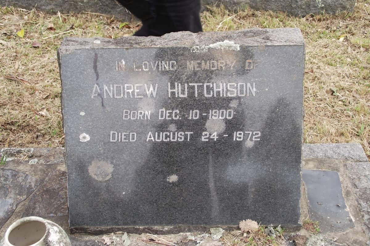 HUTCHISON Andrew 1900-1972