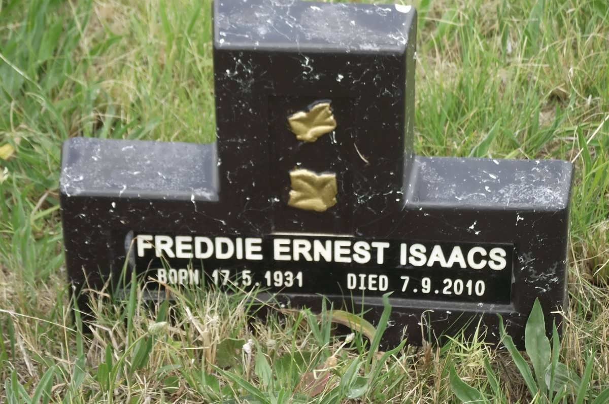 ISAACS Freddie Ernest 1931-2010