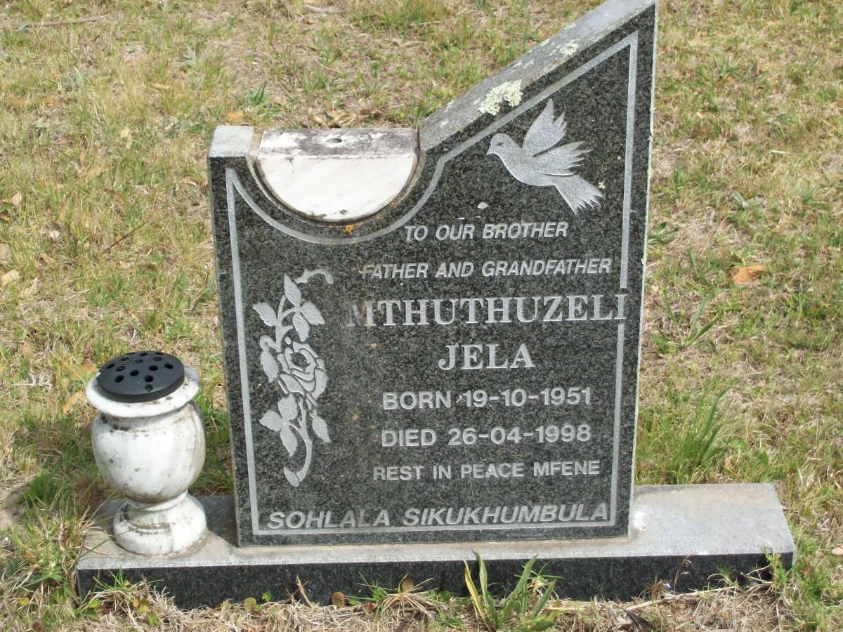 JELA Mthuthuzeli 1951-1998