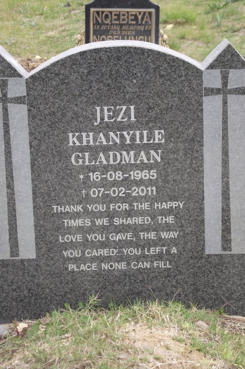 JEZI Khanyile Gladman 1965-2011