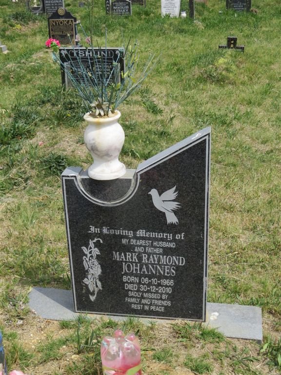 JOHANNES Mark Raymond 1966-2010