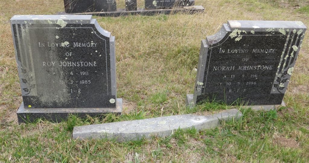JOHNSTONE Roy 1911-1985 &amp; Norah 1911-1996