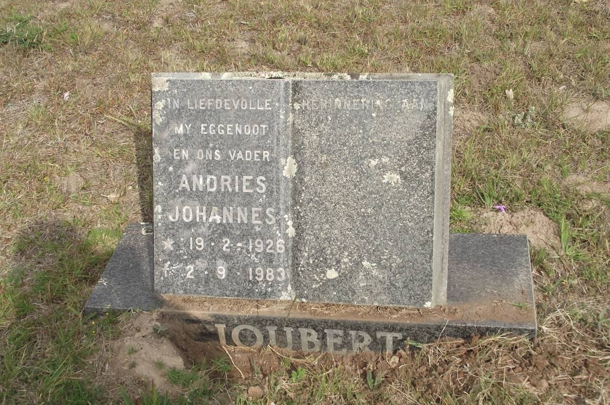 JOUBERT Andries Johannes 1926-1983