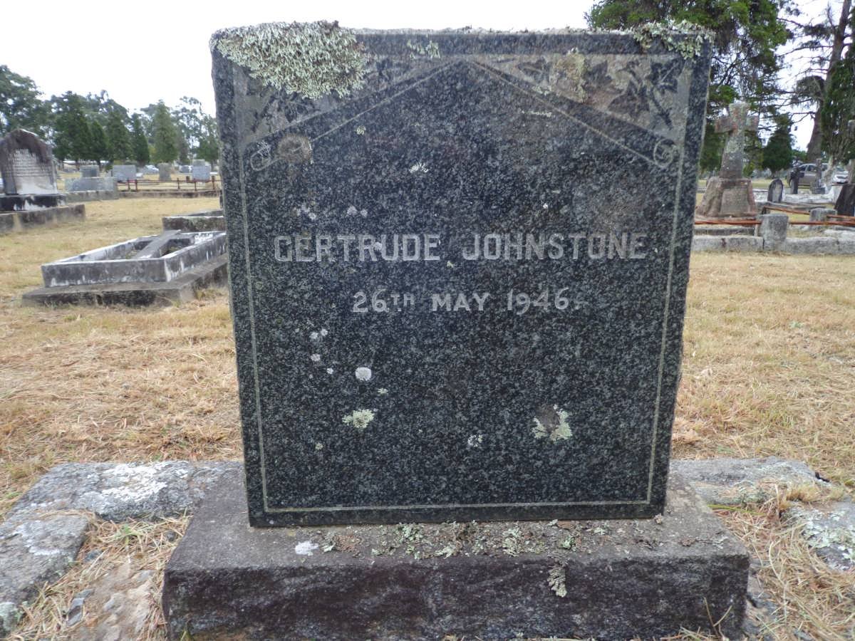 JOHNSTONE Gertrude -1946