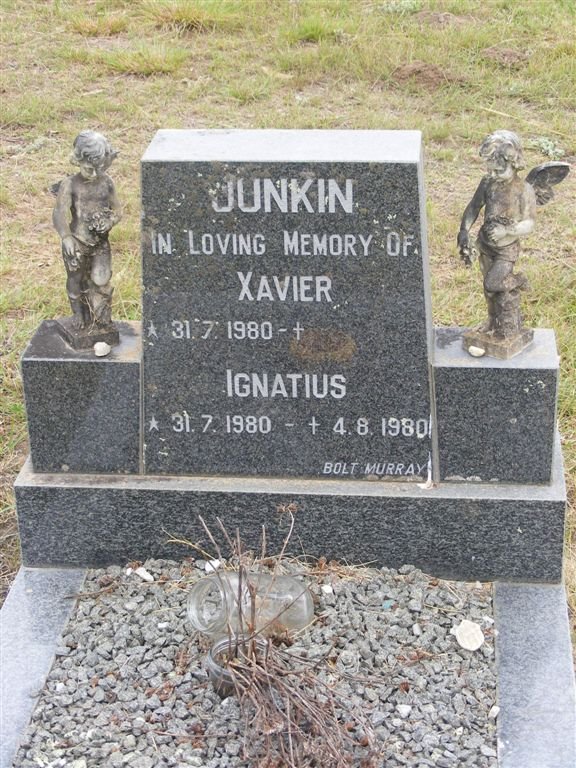 JUNKIN Xavier 1980-1980 :: JUNKIN Ignatius 1980-1980