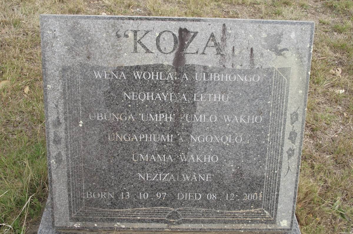 KOZA Neqhayiya Lethu 1997-2001