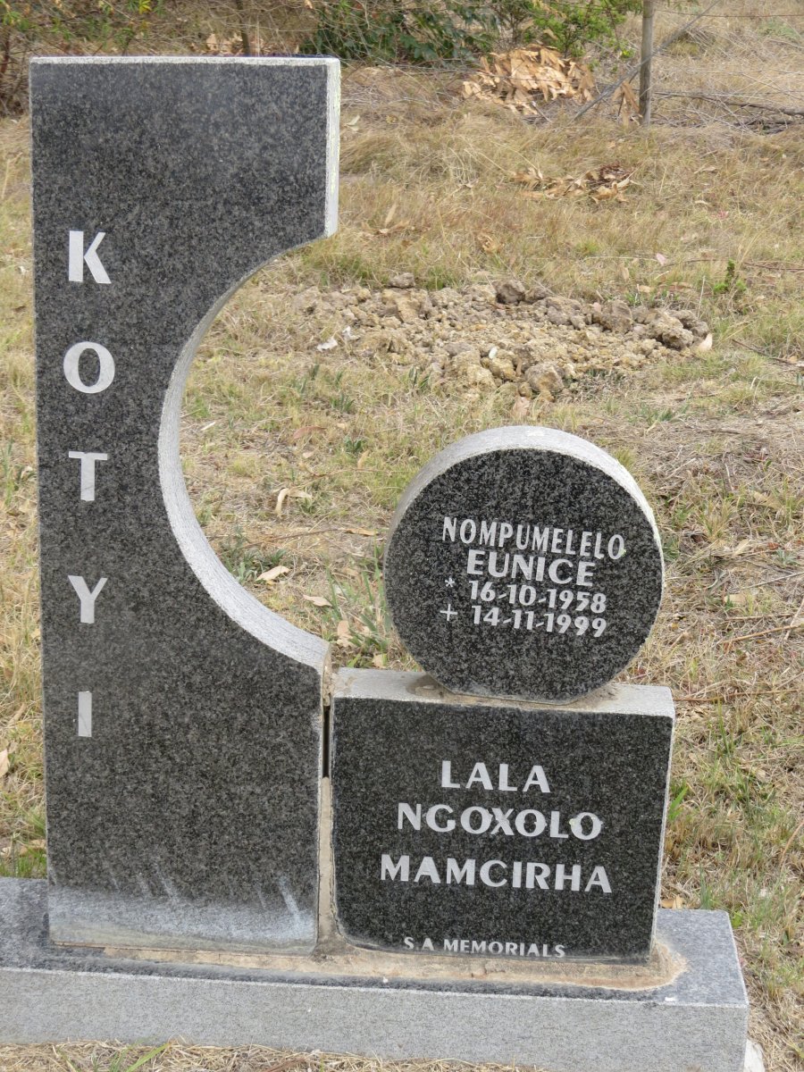 KOTYI Nompumelelo Eunice 1958-1999