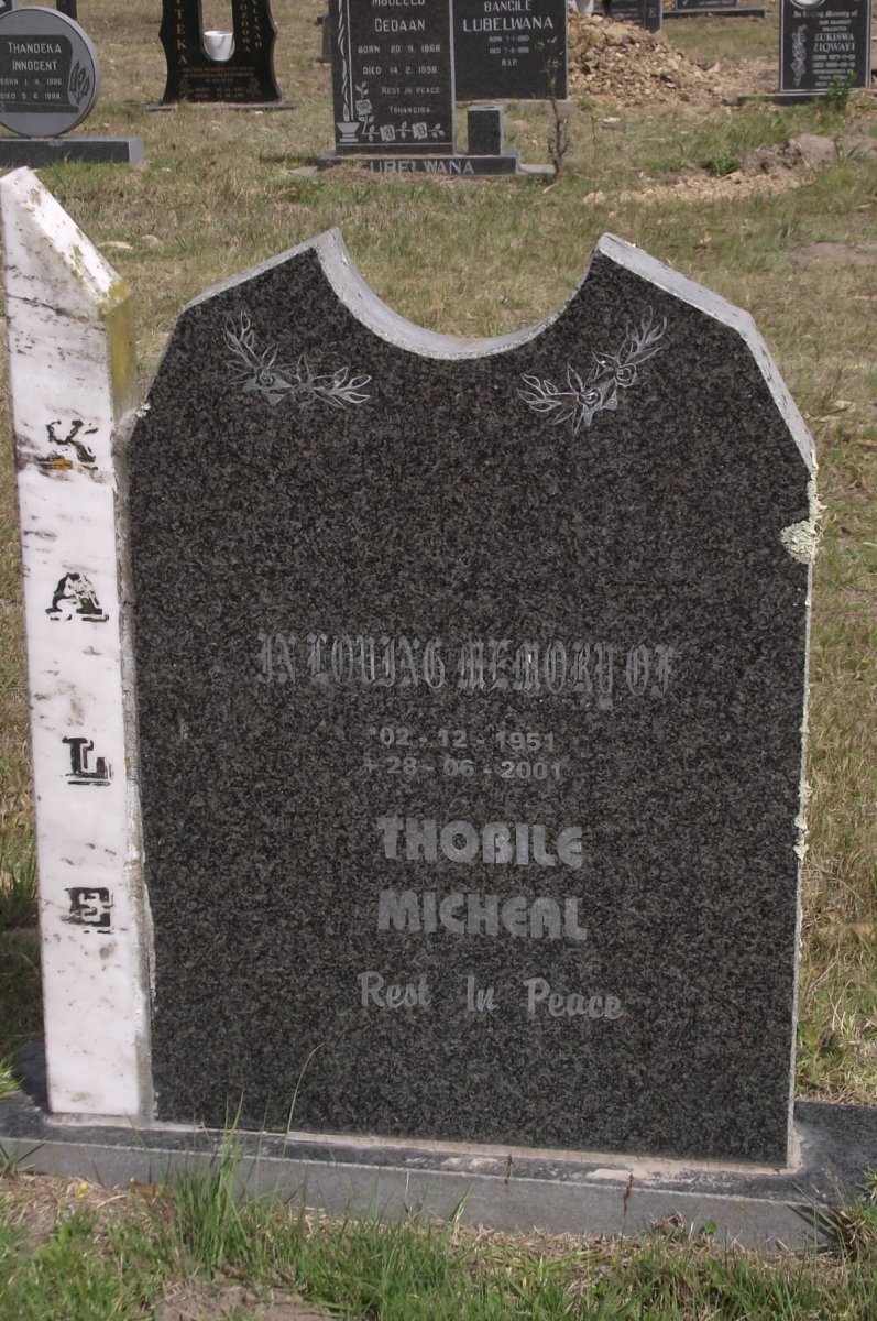 KALE Thobile Micheal 1951-2001