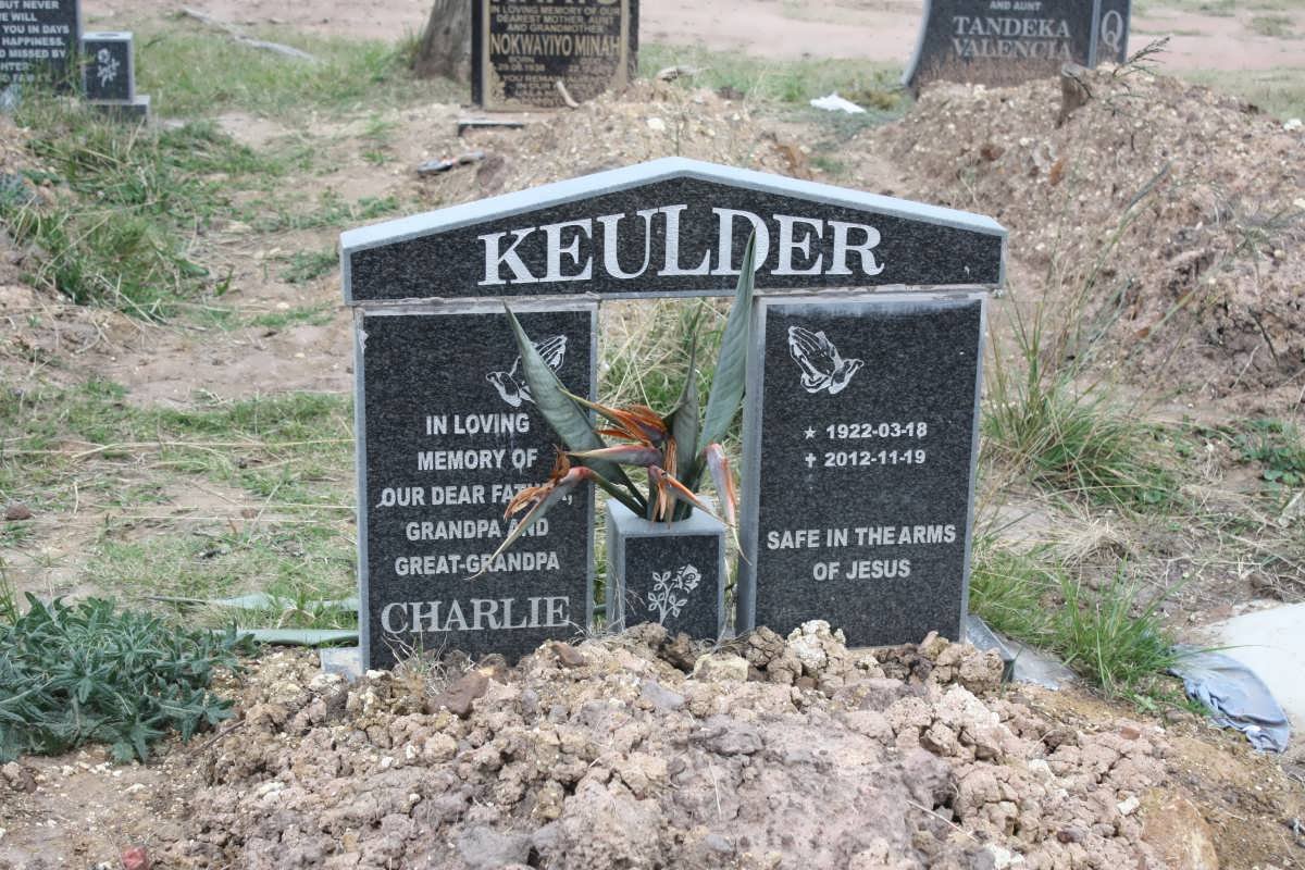 KEULDER Charlie 1922-2012