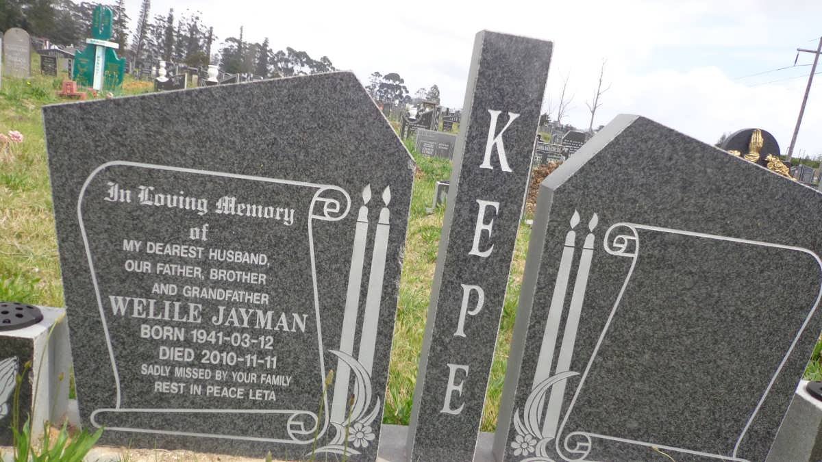 KEPE Welile Jayman 1941-2010