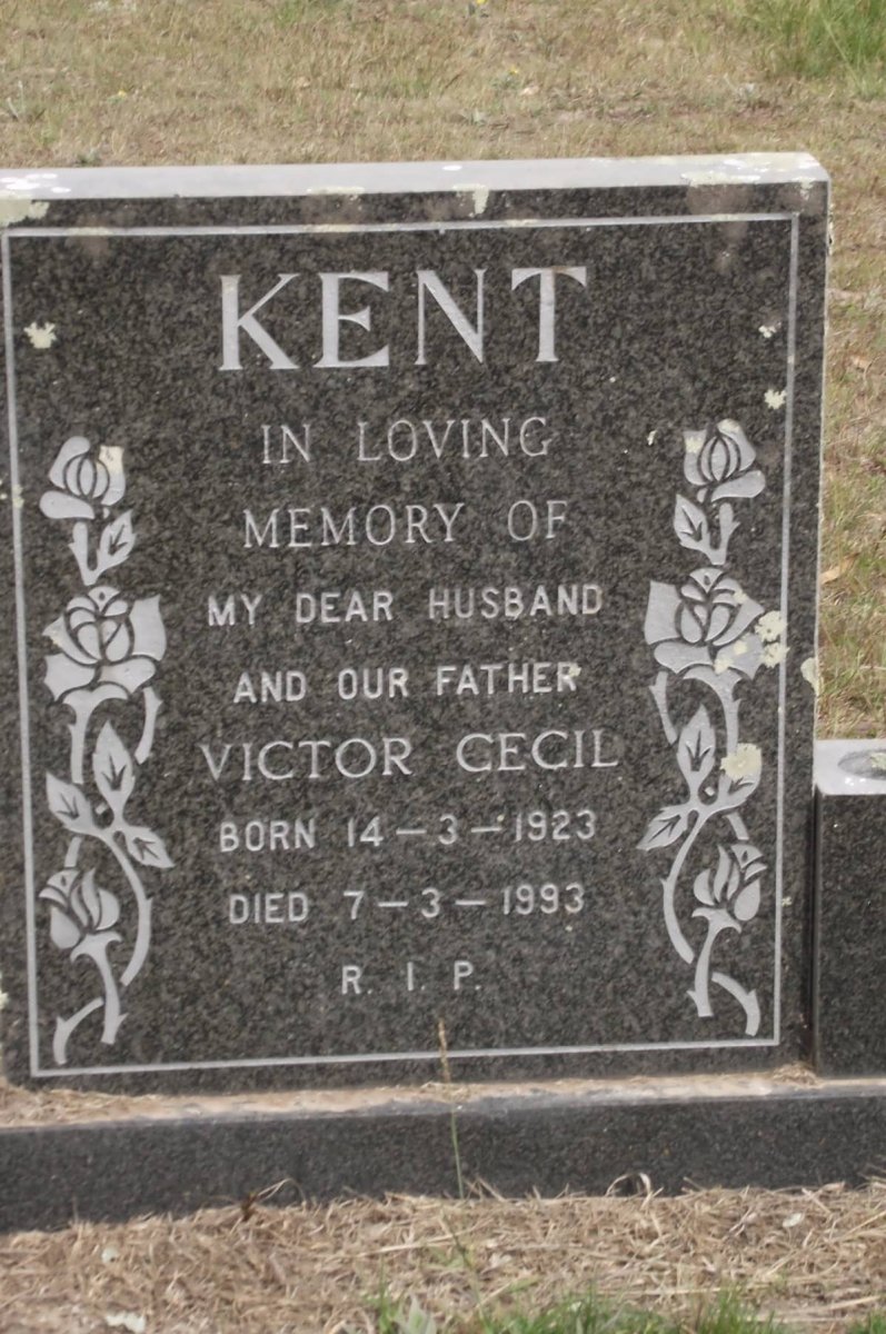 KENT Victor Cecil 1923-1993