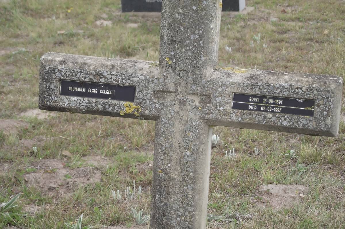 KELELE Hlumbulo Elsie 1891-1997