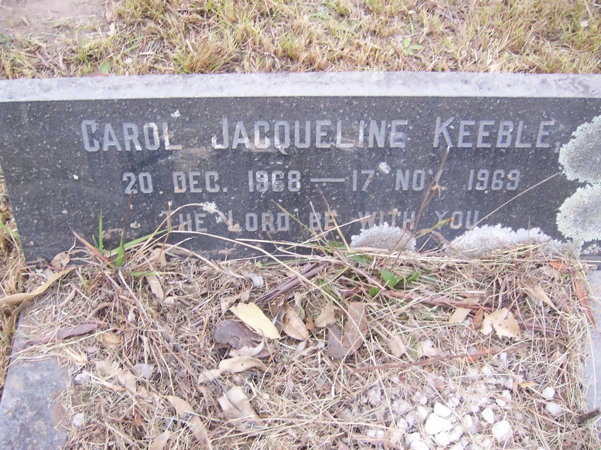 KEEBLE Carol Jacqueline 1968-1969