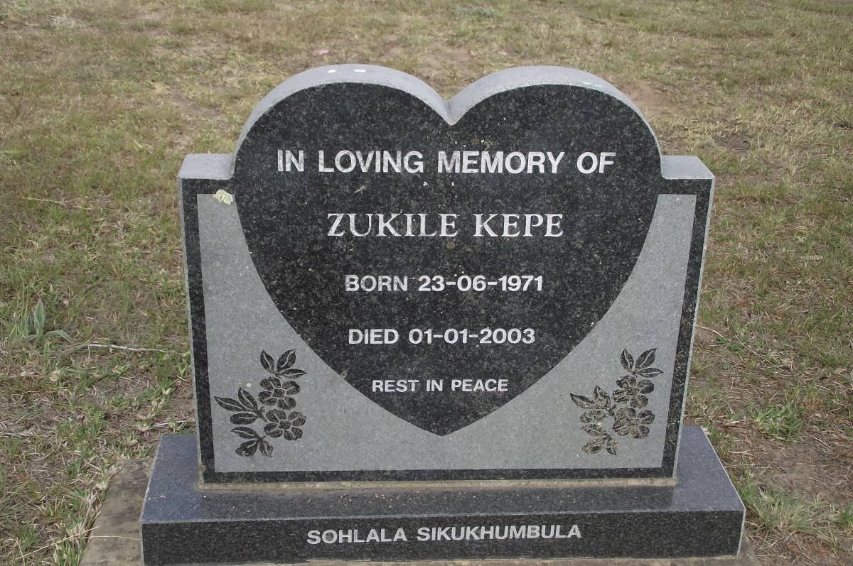 KEPE Zukile 1971-2003