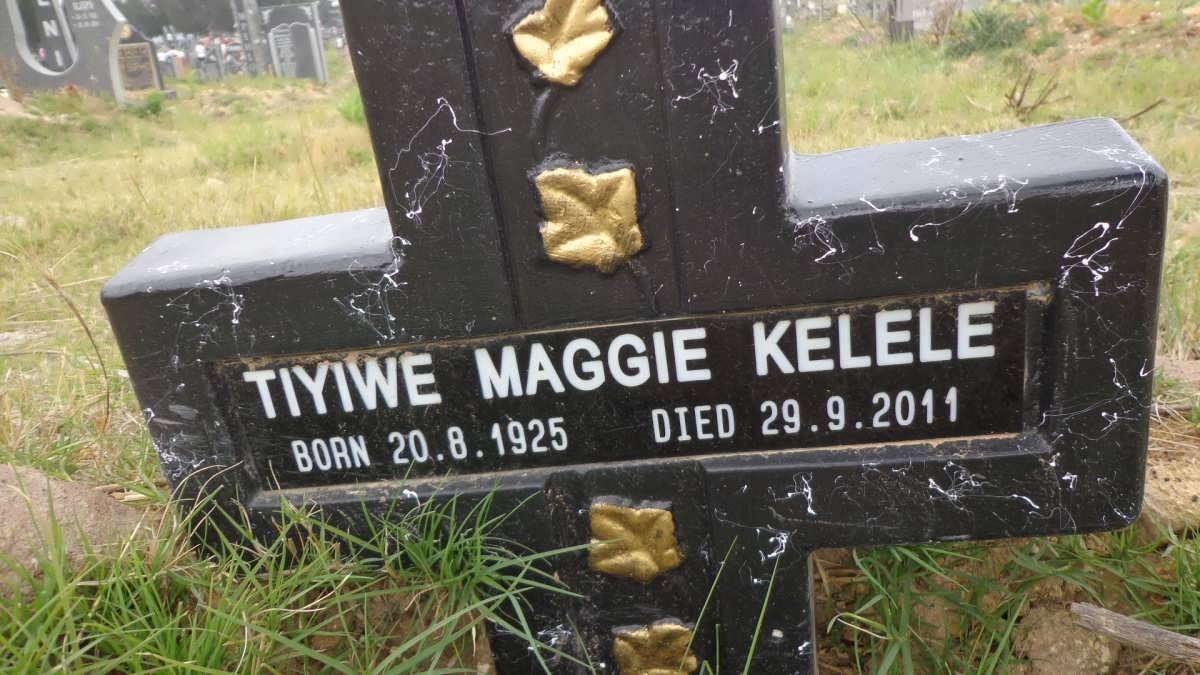 KELELE Tiyiwe Maggie 1925-2011
