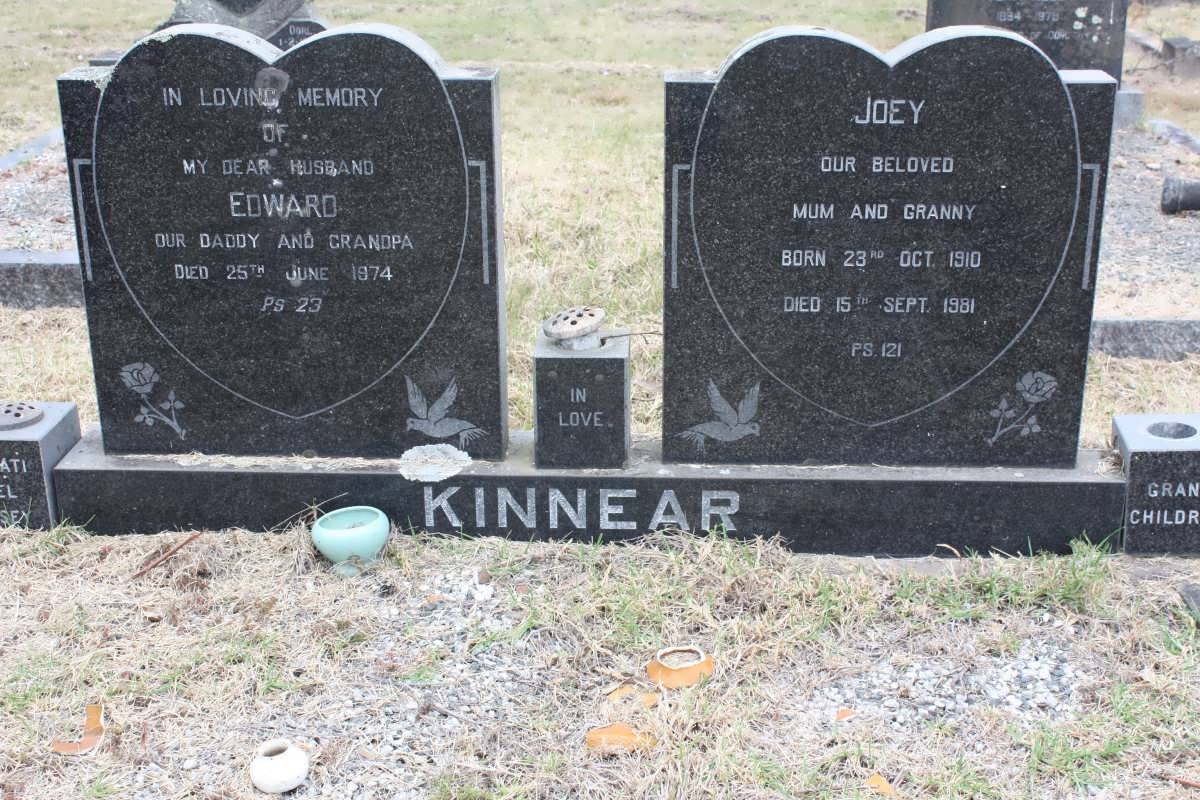 KINNEAR Edward -1974 &amp; Joey 1910-1981
