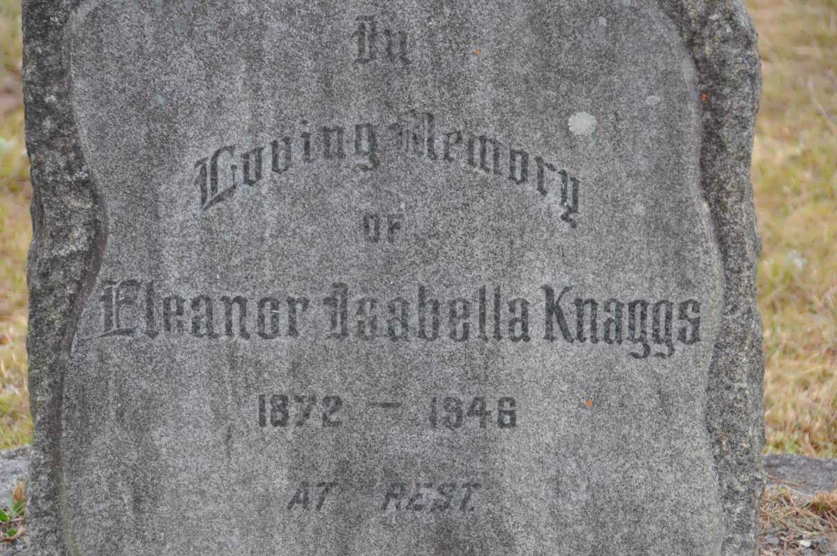 KNAGGS Eleanor Isabella 1872-1946