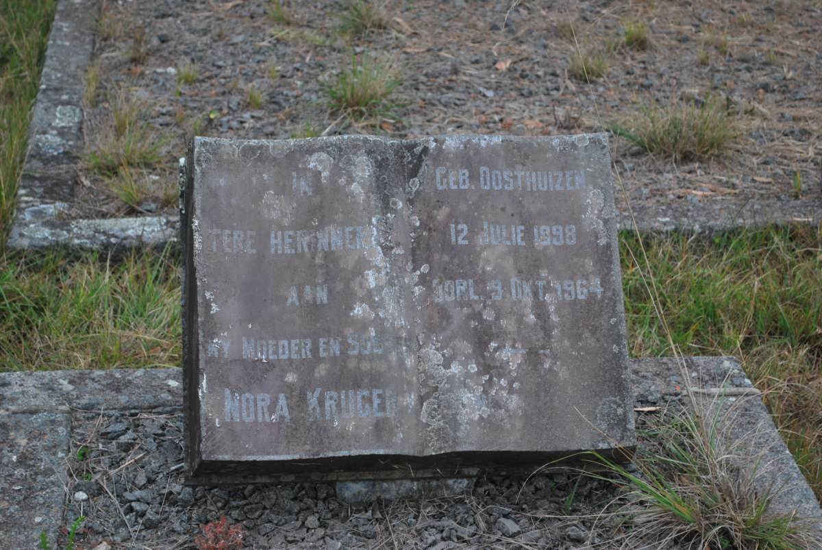 KRUGER Nora nee OOSTHUIZEN 1898-1964