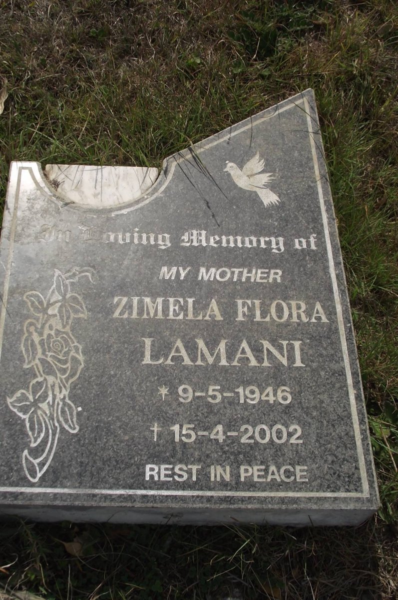 LAMANI Zimela Flora 1946-2002