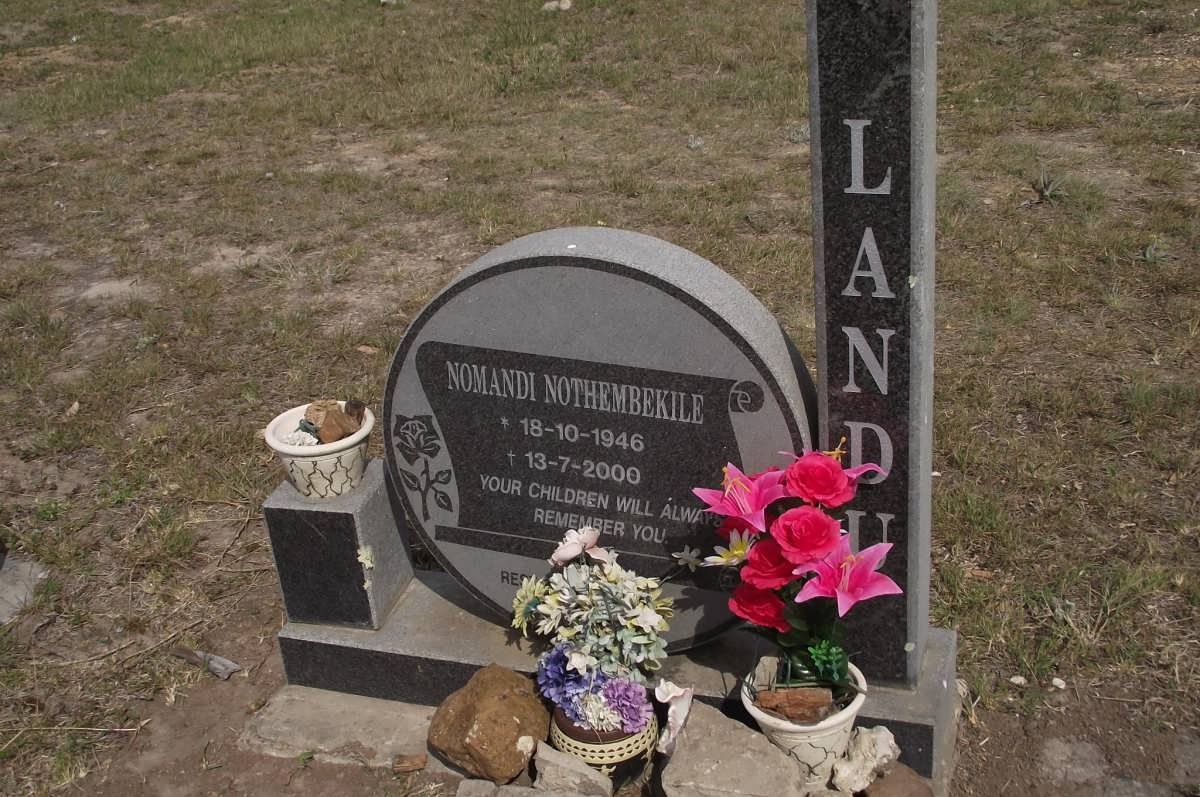 LANDU Nomandi Nothembekile 1946-2000