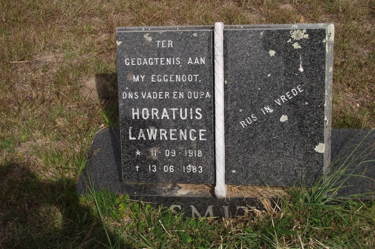 LAWRENCE Horatuis 1918-1983