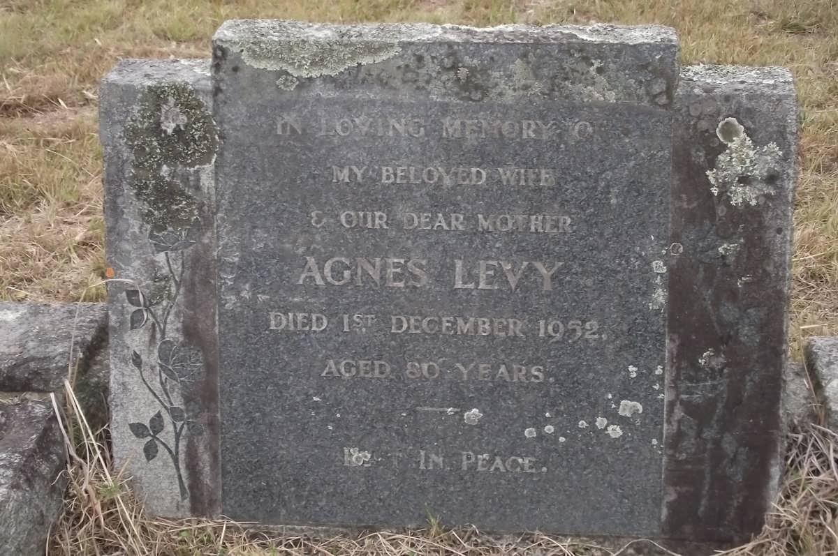 LEVY Agnes -1952