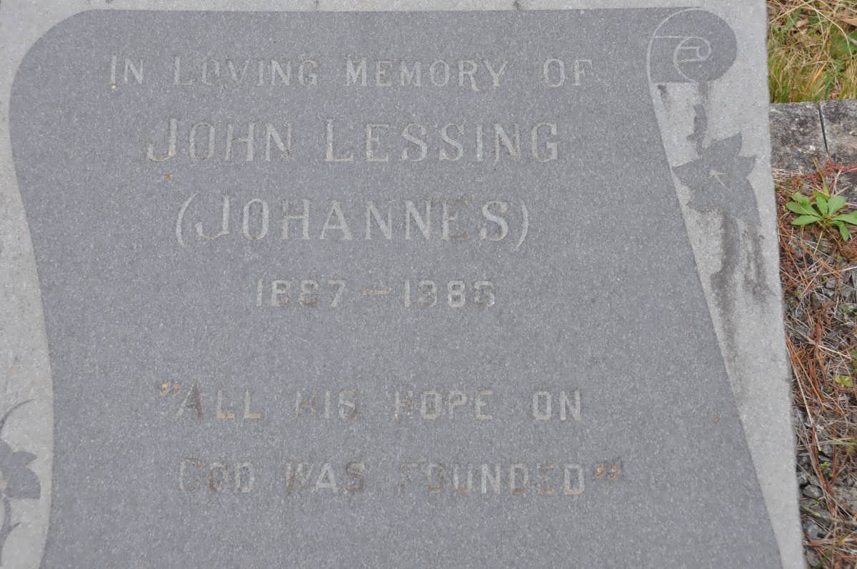 LESSING Johannes 1887-198?