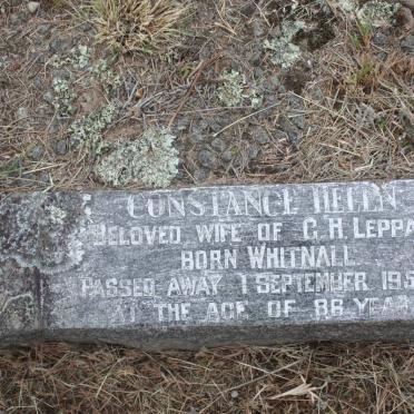 LEPPAN Constance Helen nee WHITNALL -1951