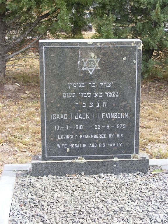 LEVINSOHN Isaac 1910-1979