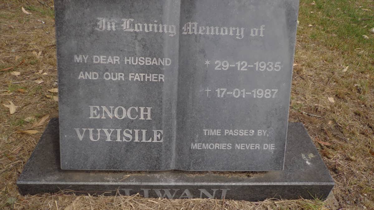 LIWANI Enoch Vuyisile 1935-1987