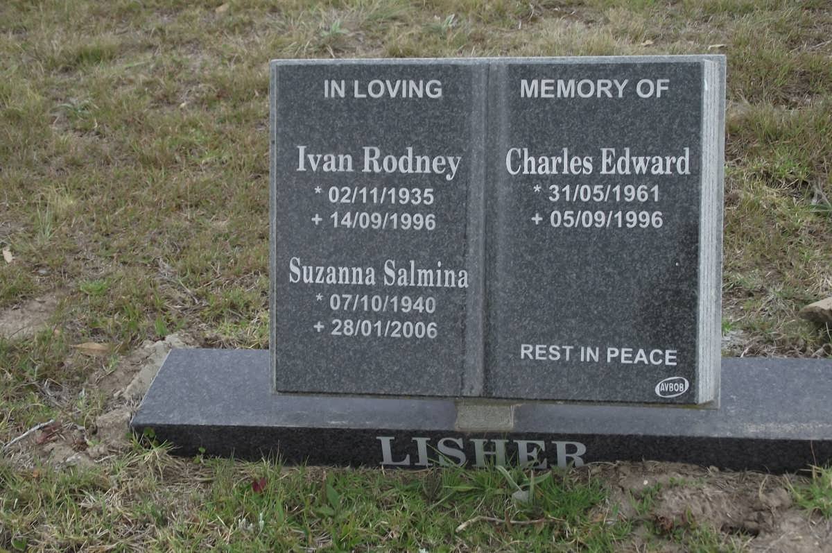 LISHER Ivan Rodney 1935-1996 &amp; Suzanna Salmina 1940-2006 :: LISHER Charles Edward 1961-1996