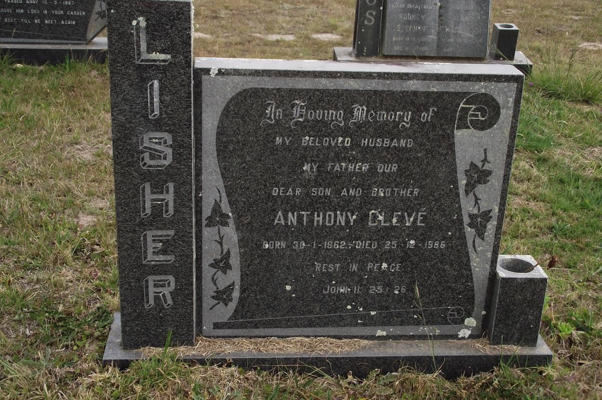 LISHER Anthony Clevé 1962-1986