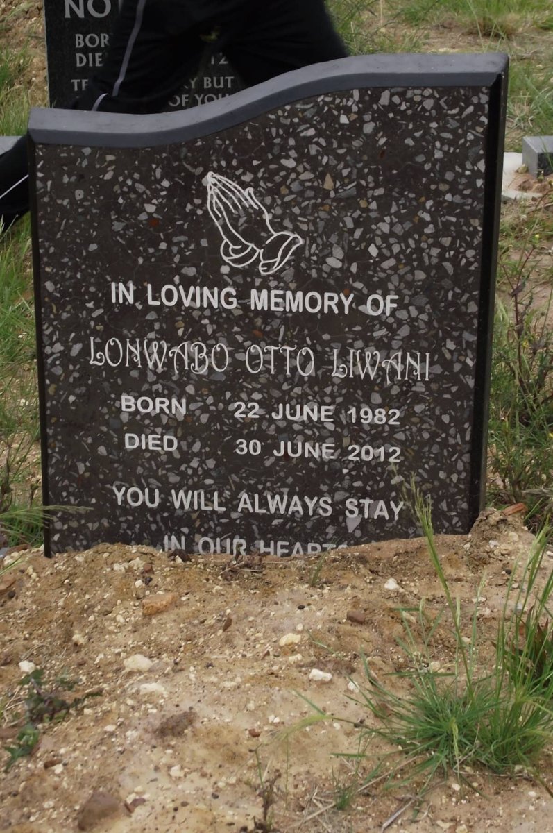 LIWANI Lonwabo Otto 1982-2012