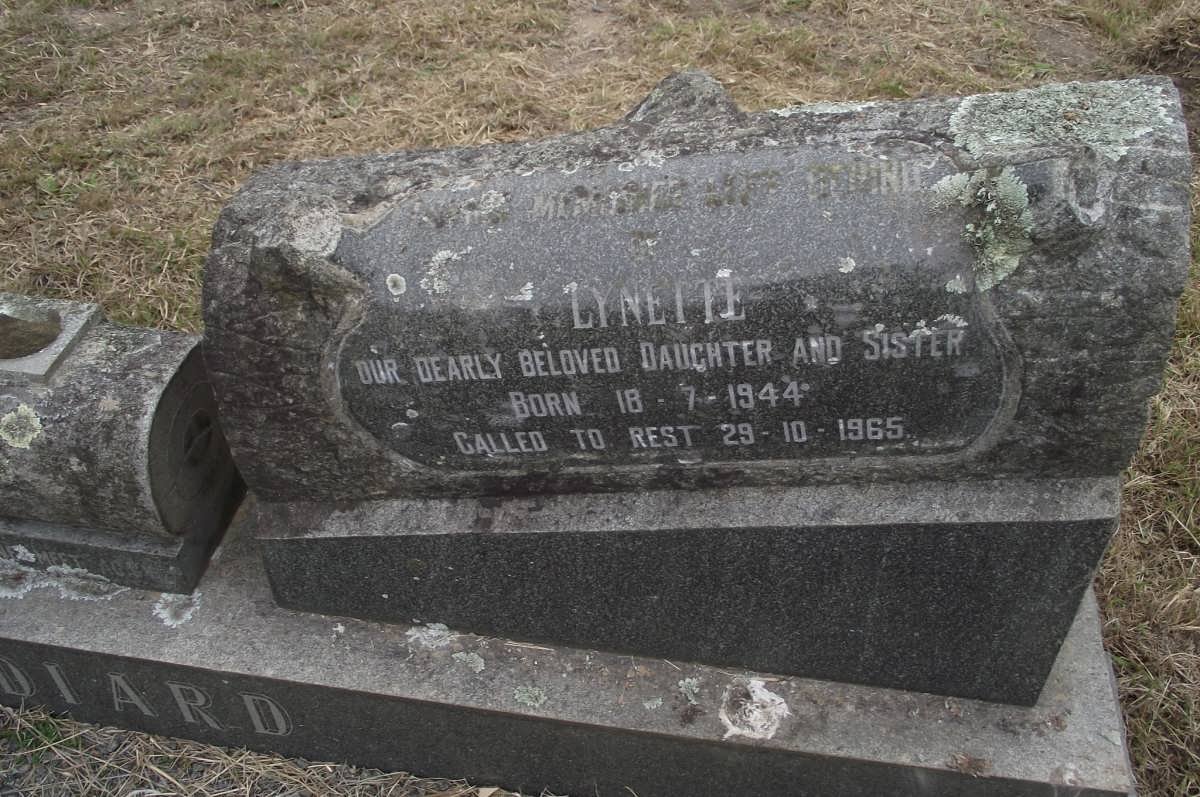 LIDDIARD Lynette 1944-1965