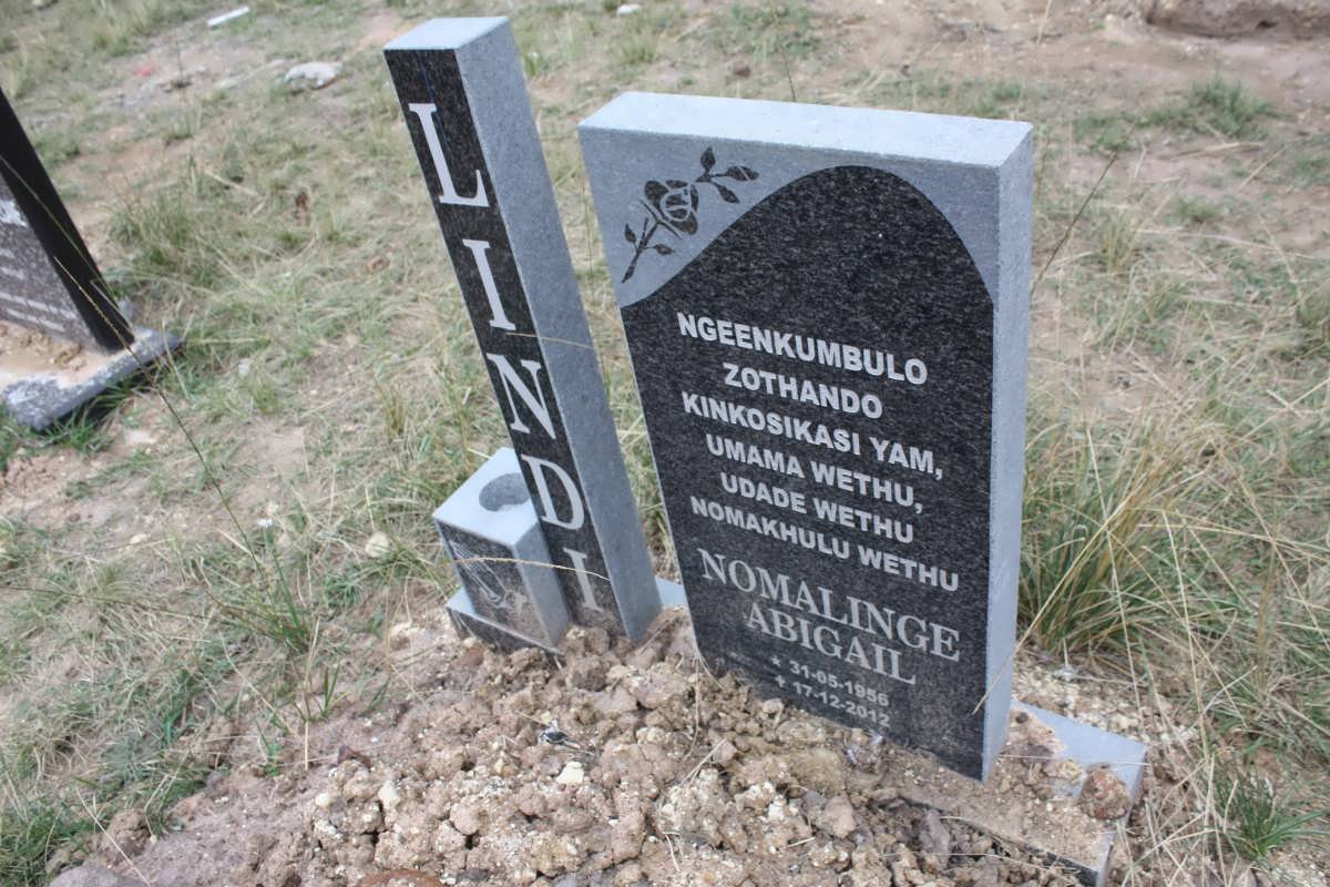 LINDI Nomalinge Abigail 1956-2012