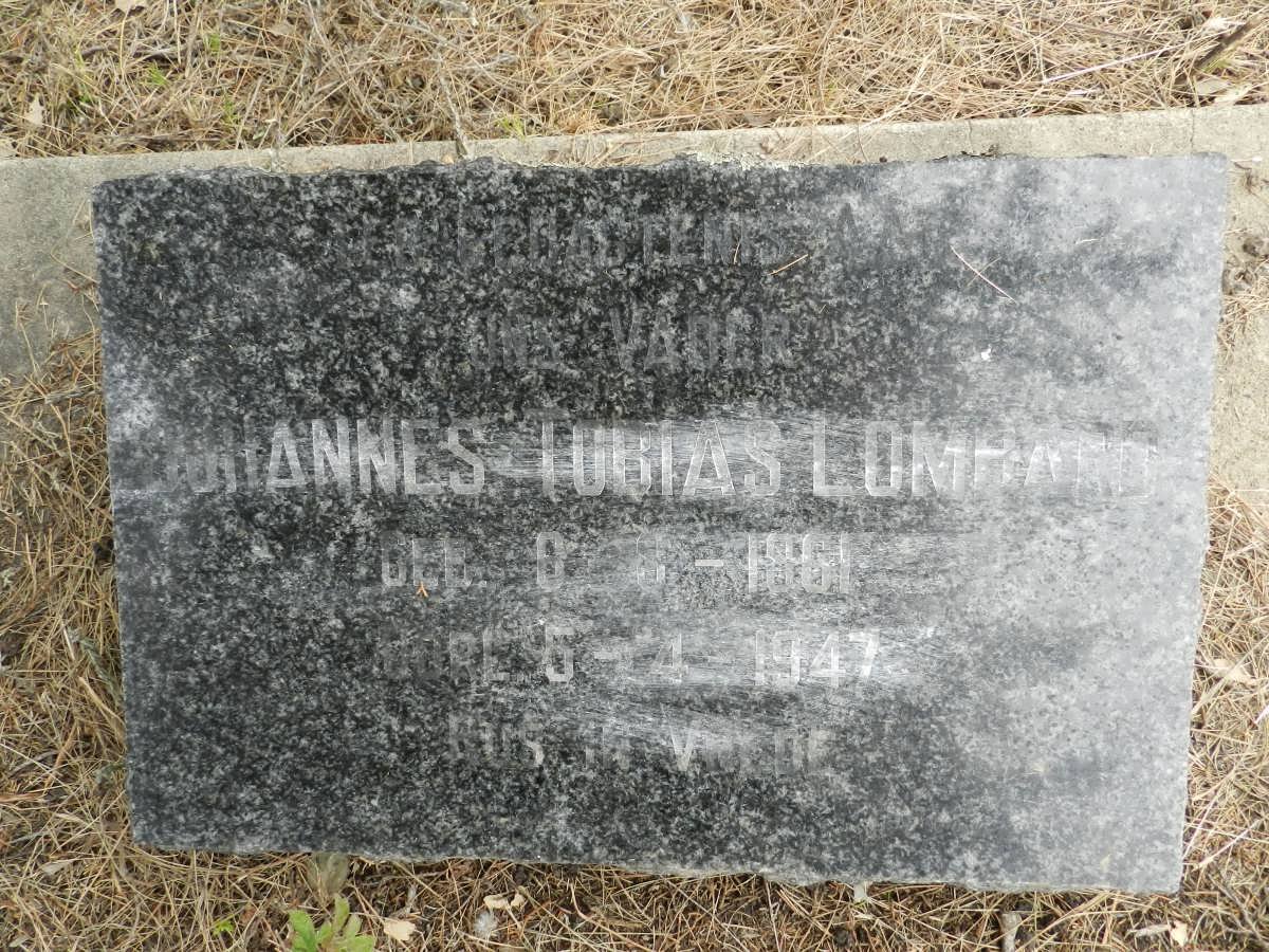 LOMBARD Johannes Tobias 1861-1947